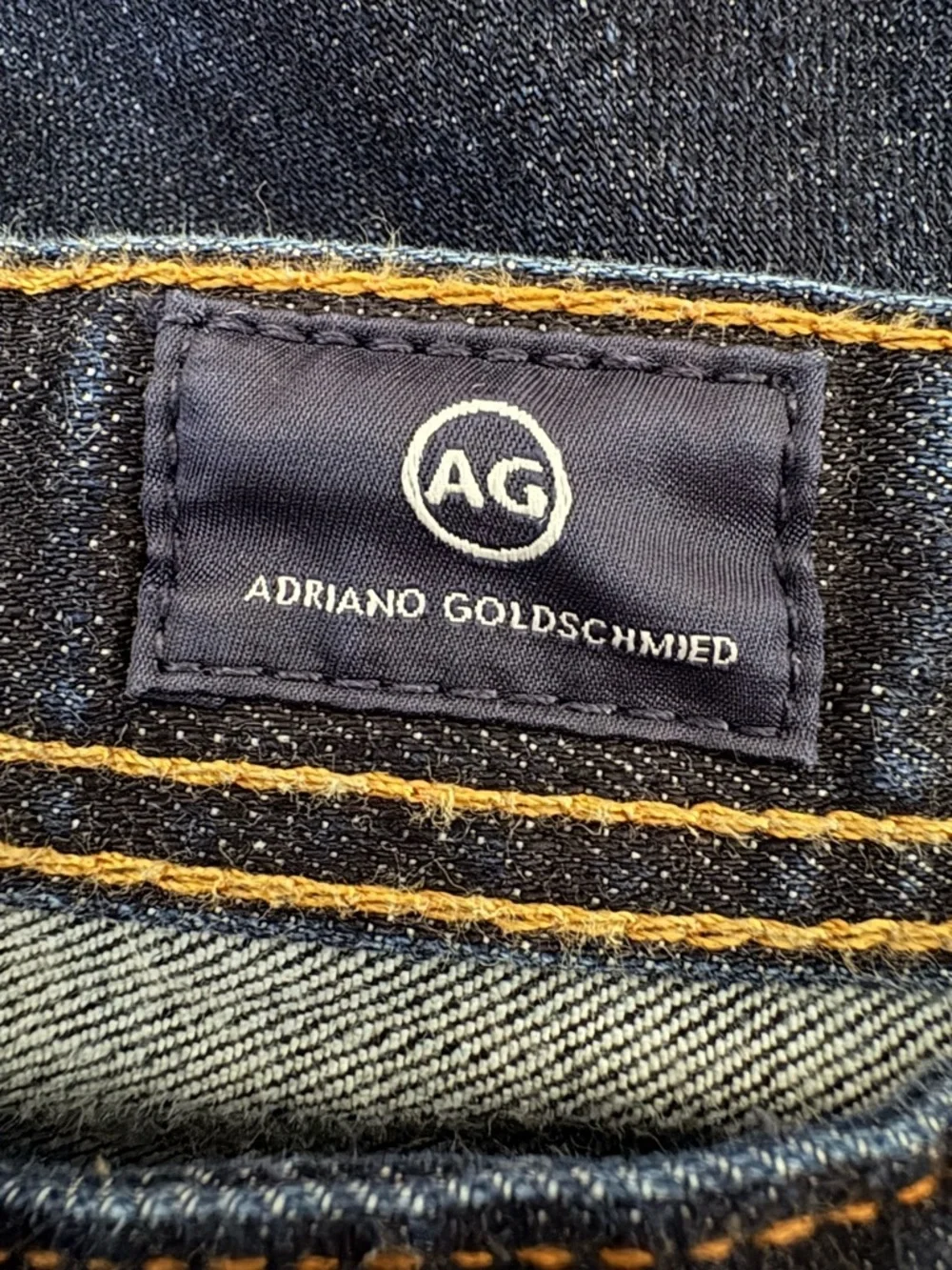 Ag Adriano Goldschmied The Everett Slim Straight Jeans in Dark Blue